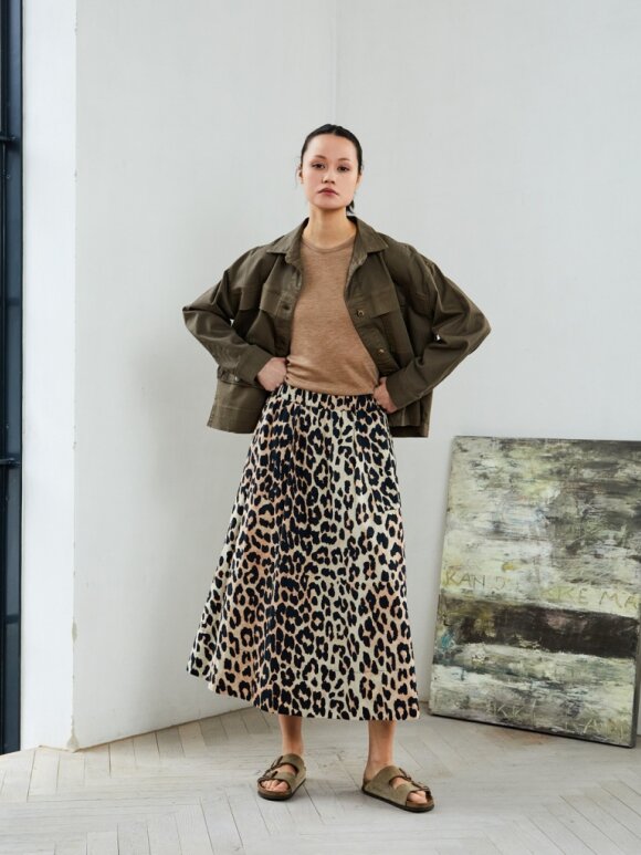 La Rouge - Leonora Skirt -  Leopard