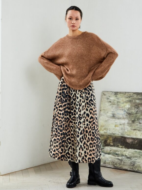 La Rouge - Leonora Skirt -  Leopard