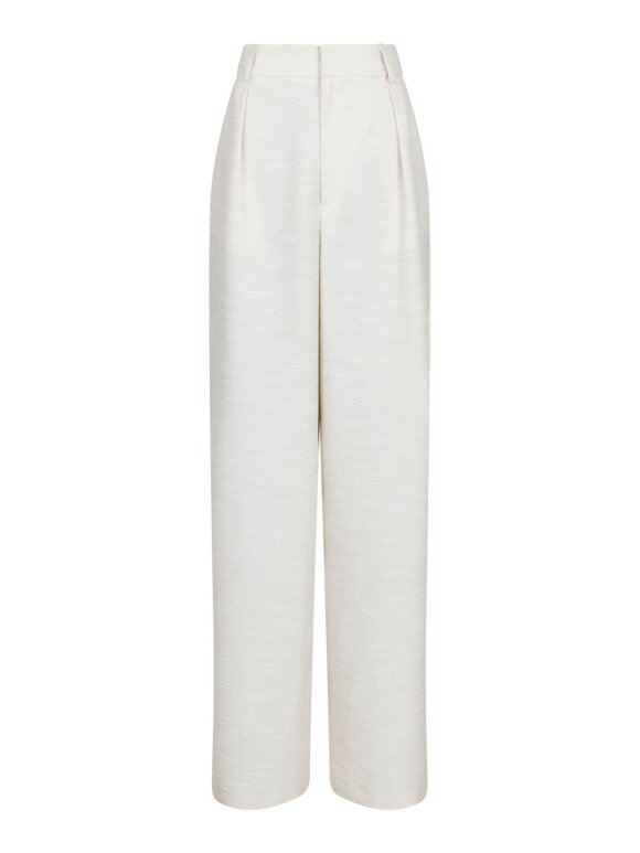 Neo Noir - Alessandra Boucle Pants creme