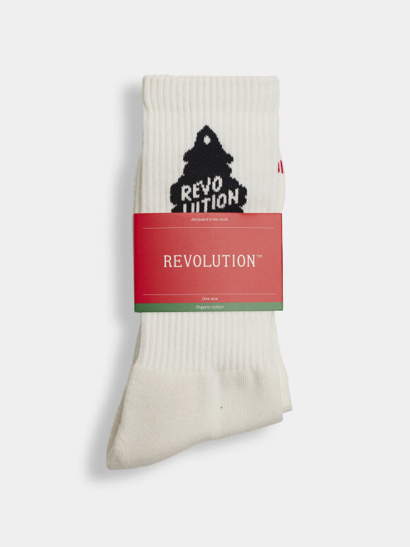 Revolution - Jaquard crew socks