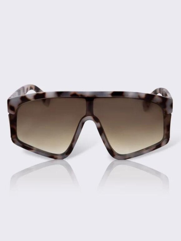 Dropps By Szhirley - Milky Solbrille Leopard
