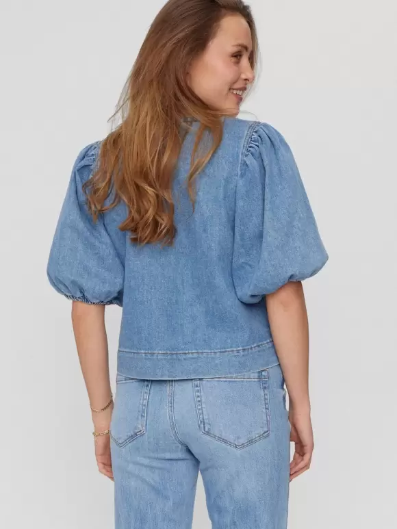 Numph - NUToronto Blouse Blue Denim