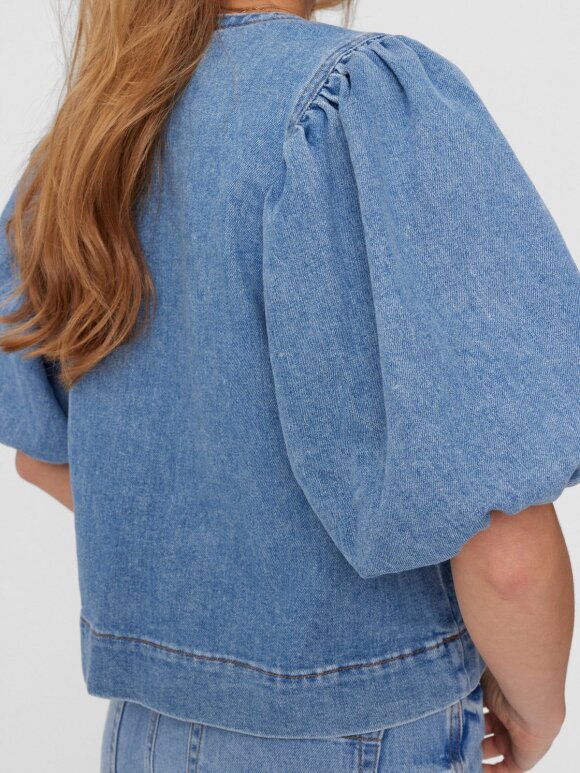 Numph - NUToronto Blouse Blue Denim