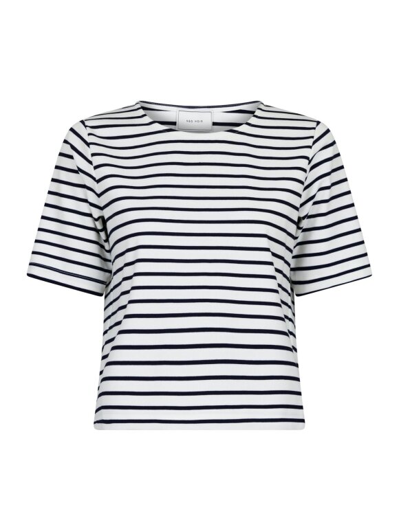 Neo Noir - Soanie Stripe tee Navy