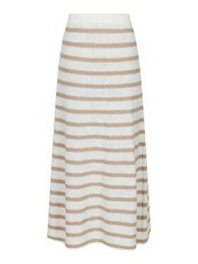 Neo Noir - Etti Bouncle knit stripe skirt