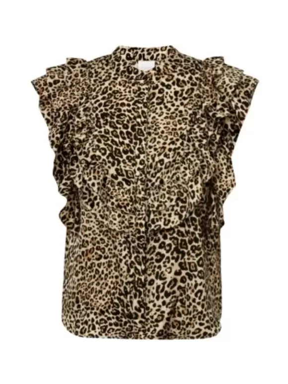 Gossia - MusetteGO Kai Blouse Leopard