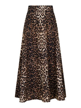 Neo Noir - Yara Leo Long Skirt Leopard