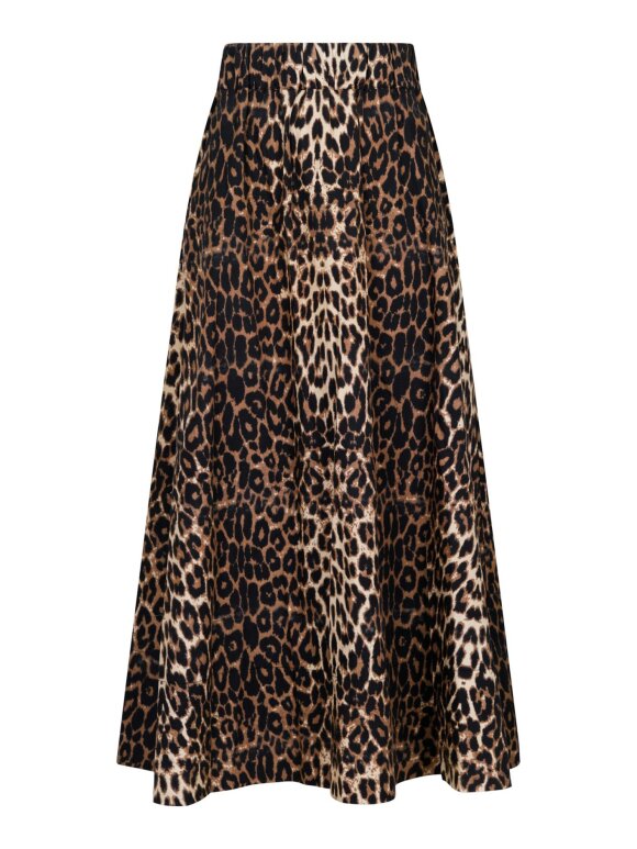 Neo Noir - Yara Leo Long Skirt Leopard