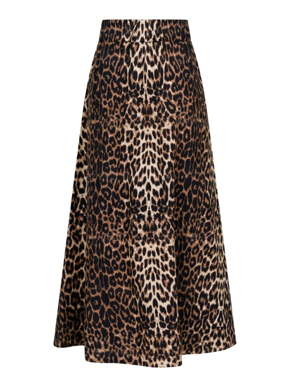 Neo Noir - Yara Leo Long Skirt Leopard