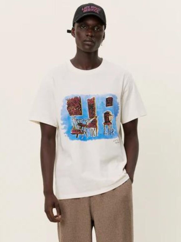 Les Deux - Berkeley T-Shirt Ivory