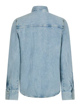 Neo Noir - Roger Denim shirt Smoke blue