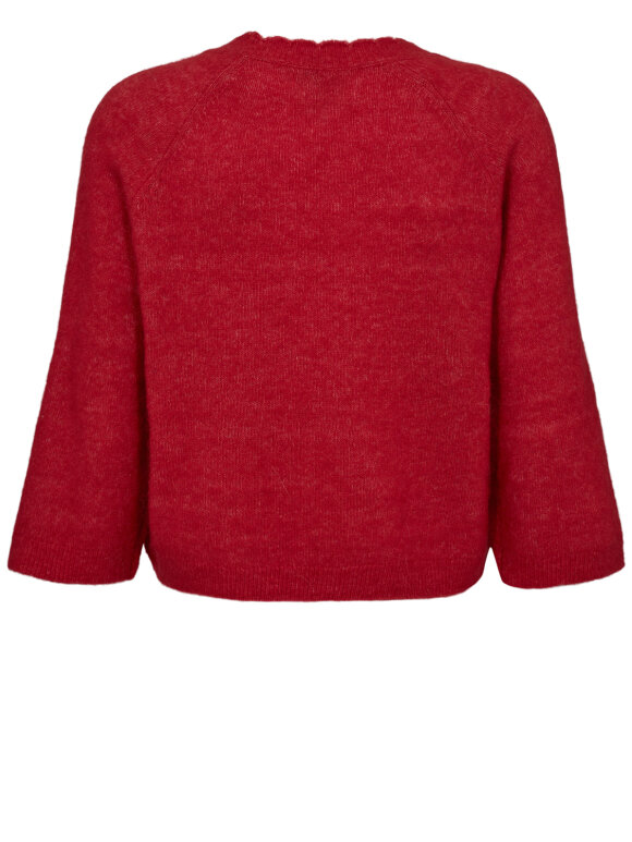 Numph - NURiette Selma Pullover Red