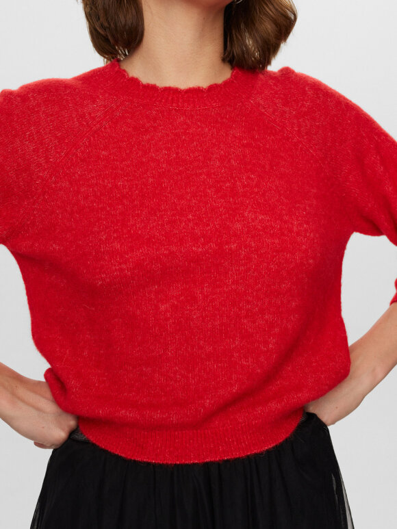 Numph - NURiette Selma Pullover Red