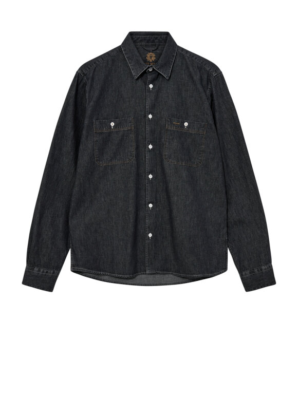 Mos Mosh Gallery - MMGGibson Denim Shirt Grey