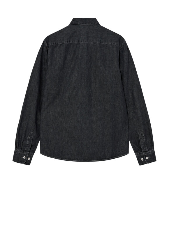 Mos Mosh Gallery - MMGGibson Denim Shirt Grey