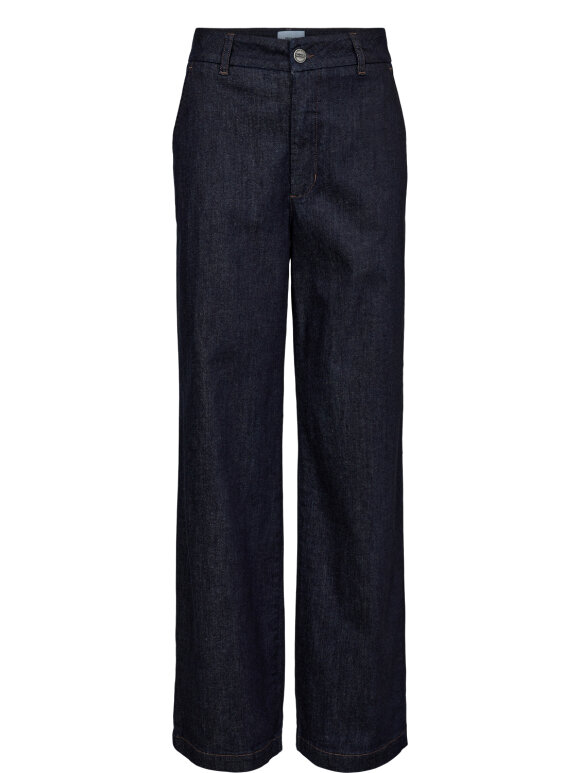 Numph - Nuamber pants dark blue denim