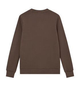 Mos Mosh Gallery - MMGabel Crew Neck Sweat Brown Latte