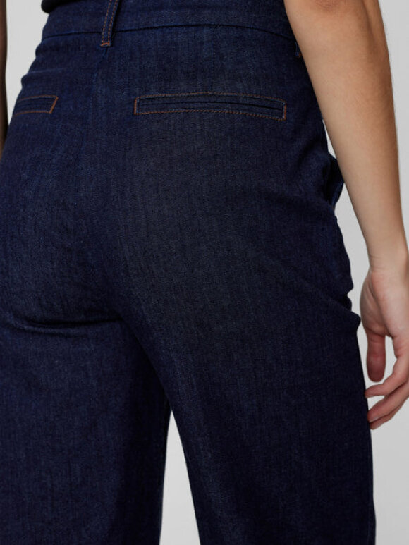 Numph - Nuamber pants dark blue denim