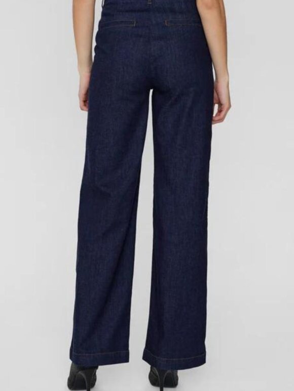 Numph - Nuamber pants dark blue denim