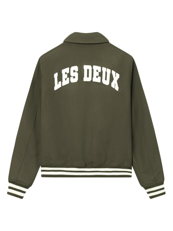 Les Deux - Felipe Varsity Wool Jacket