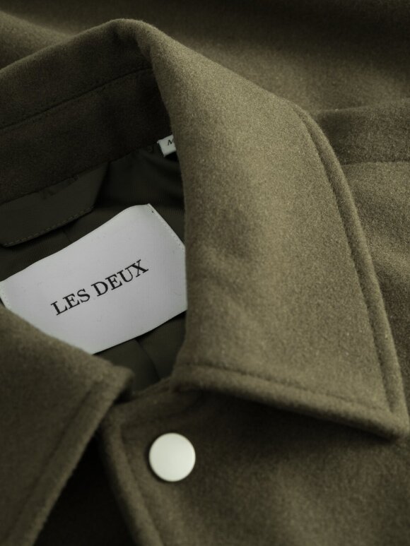 Les Deux - Felipe Varsity Wool Jacket