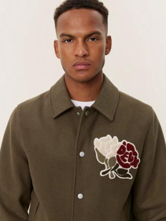 Les Deux - Felipe Varsity Wool Jacket