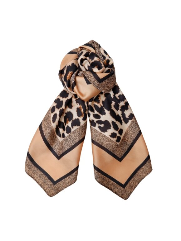 Black Colour - BCLeo Mini Scarf Golden leo