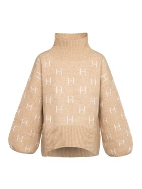 Hést - Fam Sweater Short Light Beige