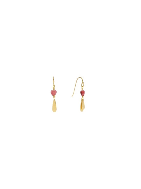 Pico - Heartlet Earrings Rasberry