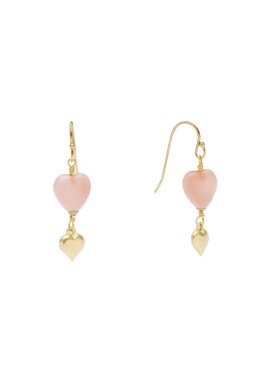 Pico - Dual Love Earrings Powder