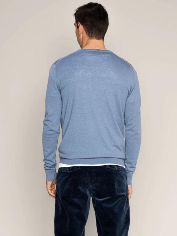 Mos Mosh Gallery - MMGAdam Soft Knit Ocean Blue