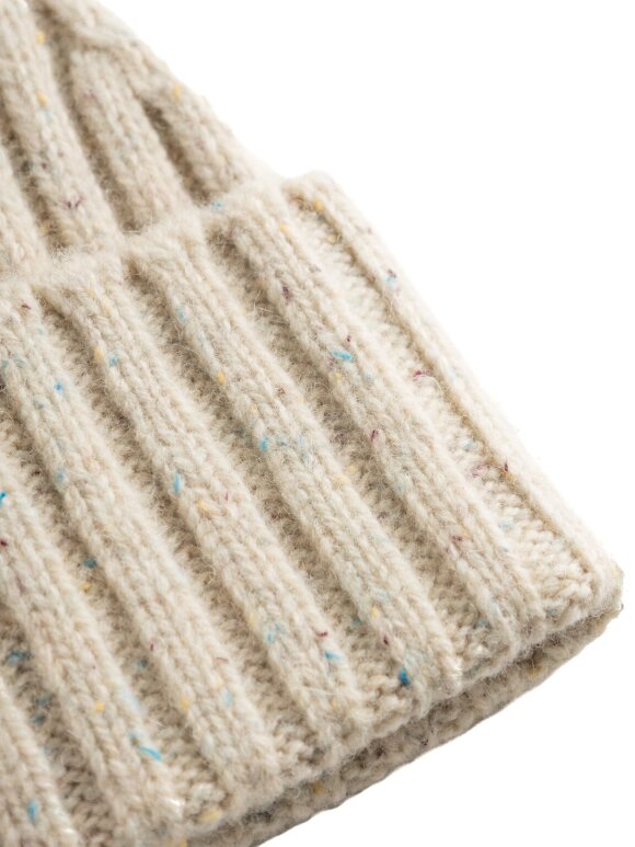 Les Deux - Wells Fleck Rib Beanie light