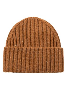 Les Deux - Wells Fleck Rib Beanie Ochre