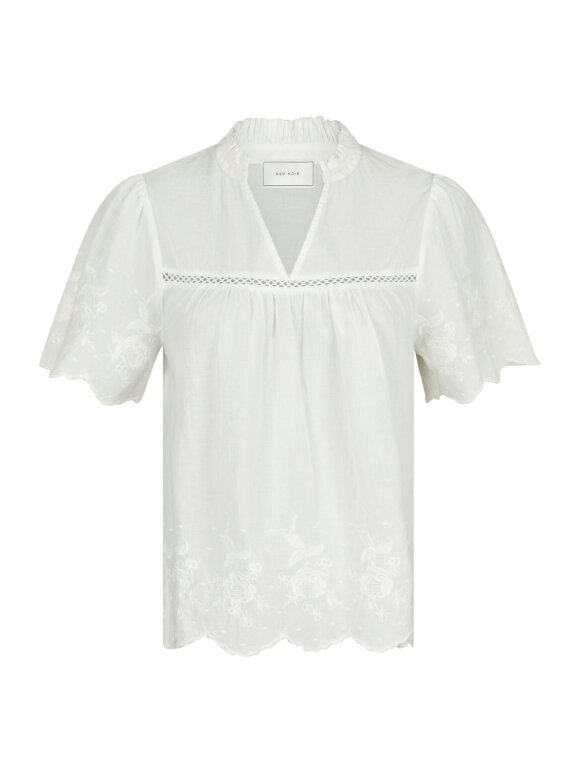 Neo Noir - Micheline Emb Blouse off White