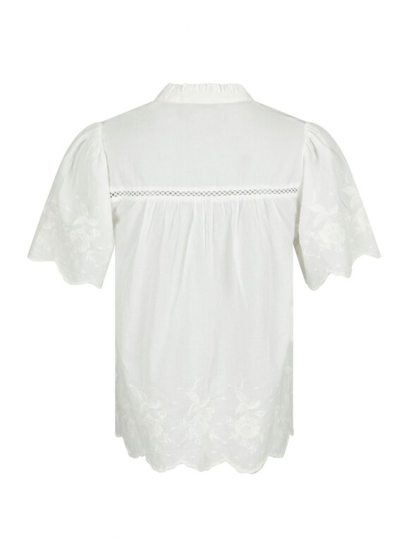 Neo Noir - Micheline Emb Blouse off White