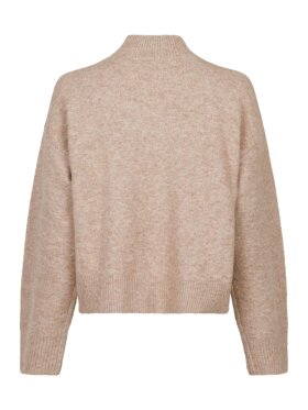 Neo Noir - Paulina Knit Blouse Sand