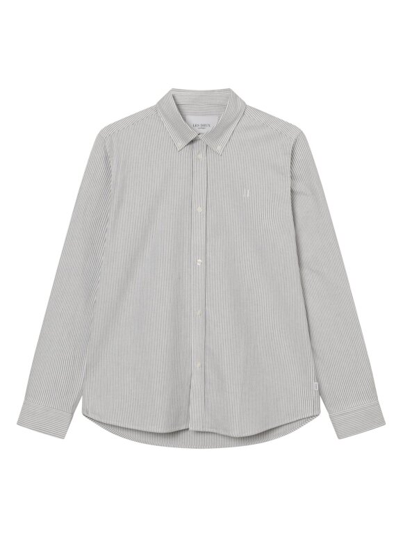 Les Deux - Konrad Stripe Oxford Shirt