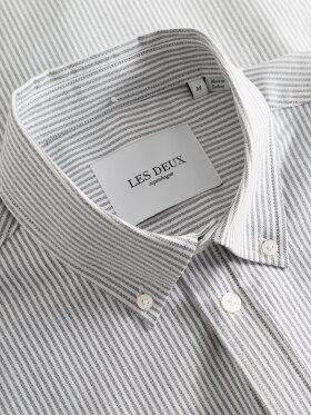 Les Deux - Konrad Stripe Oxford Shirt