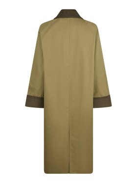 Neo Noir - Anneli Cord Coat Khaki