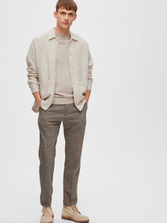 Selected - SLHSLIM_OASIS LINEN TRS