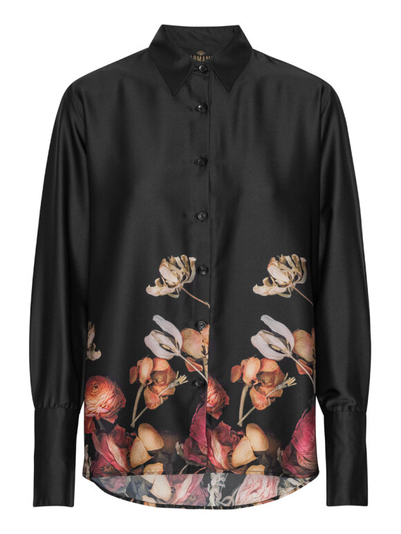 Karmamia - Joseph Shirt Black Blossom