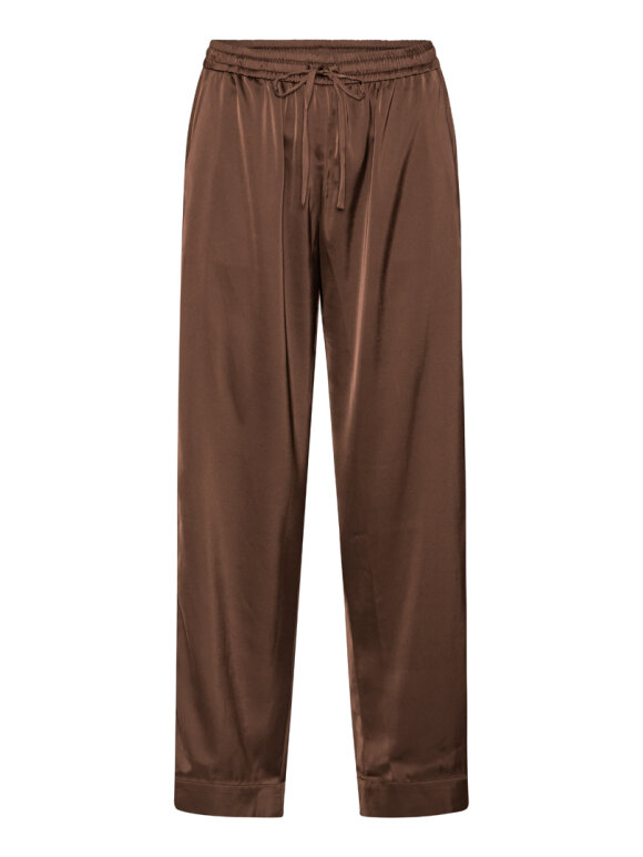 Karmamia - Garcia Pants  Rich Satin Brown