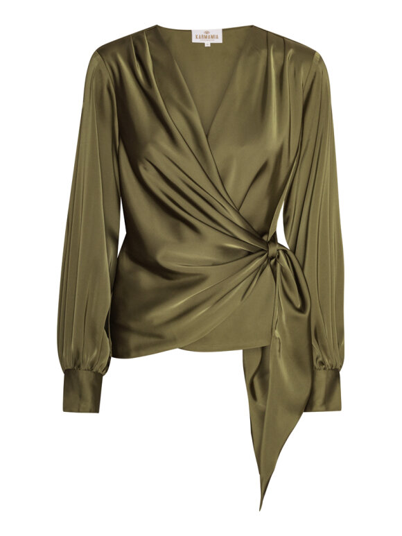 Karmamia - Ines Blouse Semi Rich Olive