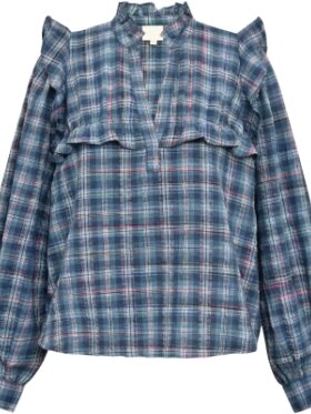 Gossia - Annabell Jo Blouse Blue Checks