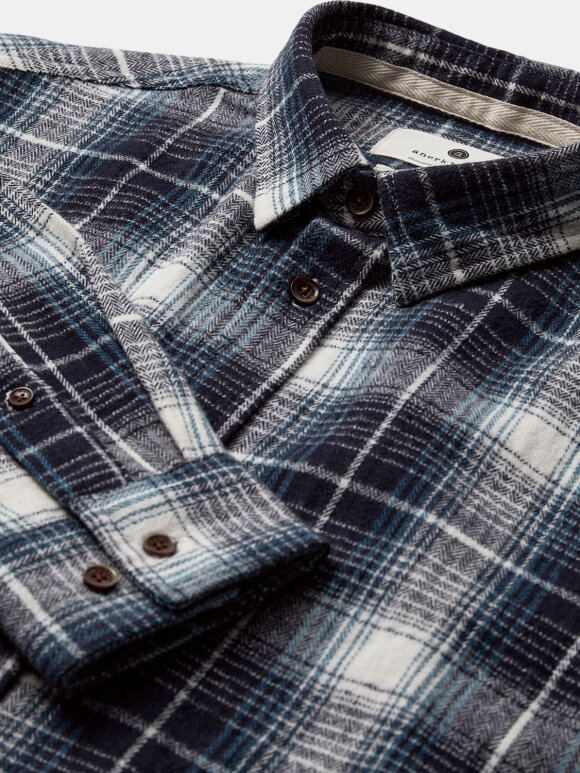 Anerkjendt - AKLeif Flannel Check shirt