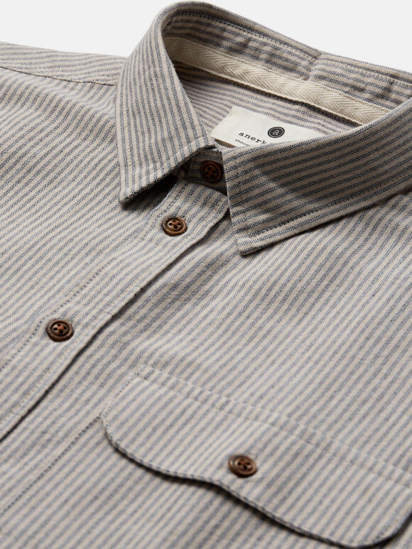 Anerkjendt - AKKonrad Stripe Oxford Shirt