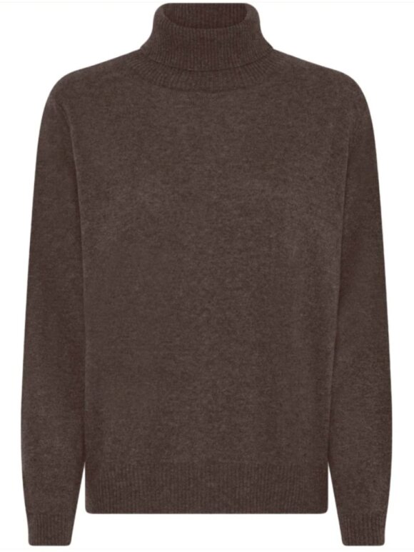 La Rouge - Cassandra Knit Rollneck Brown