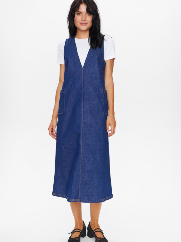 Numph - NUGiggi Denim Dress Dark blue