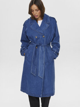 Numph - NUDemina Coat Denim blue