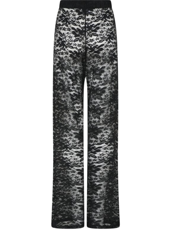 La Rouge - Liva Lace Pants Black